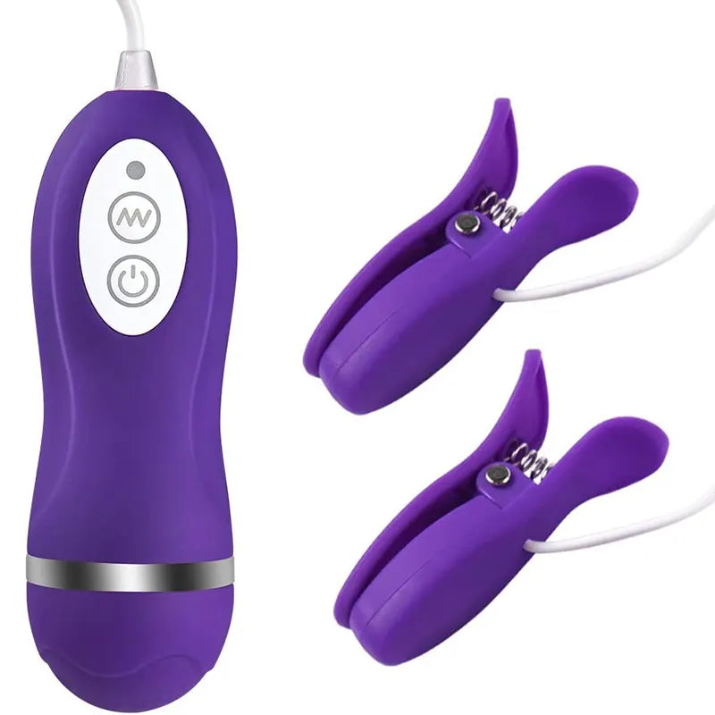 10 Stimulation Modes Remote Control Nipple Sex Toys