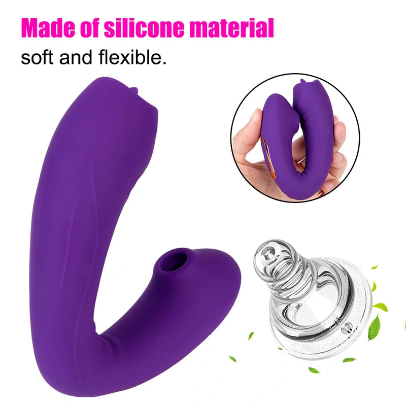 10 Vibration Modes Best Clit Sucking Vibrator