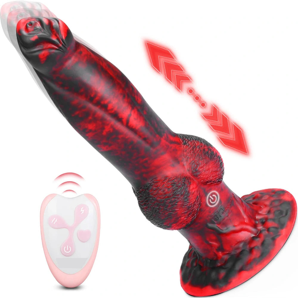 8.7 Thrusting Fantasy Dildo With Remote Control - Lovetoyshub 8.7 Thrusting Fantasy Dildo With Remote Control - Lovetoyshub