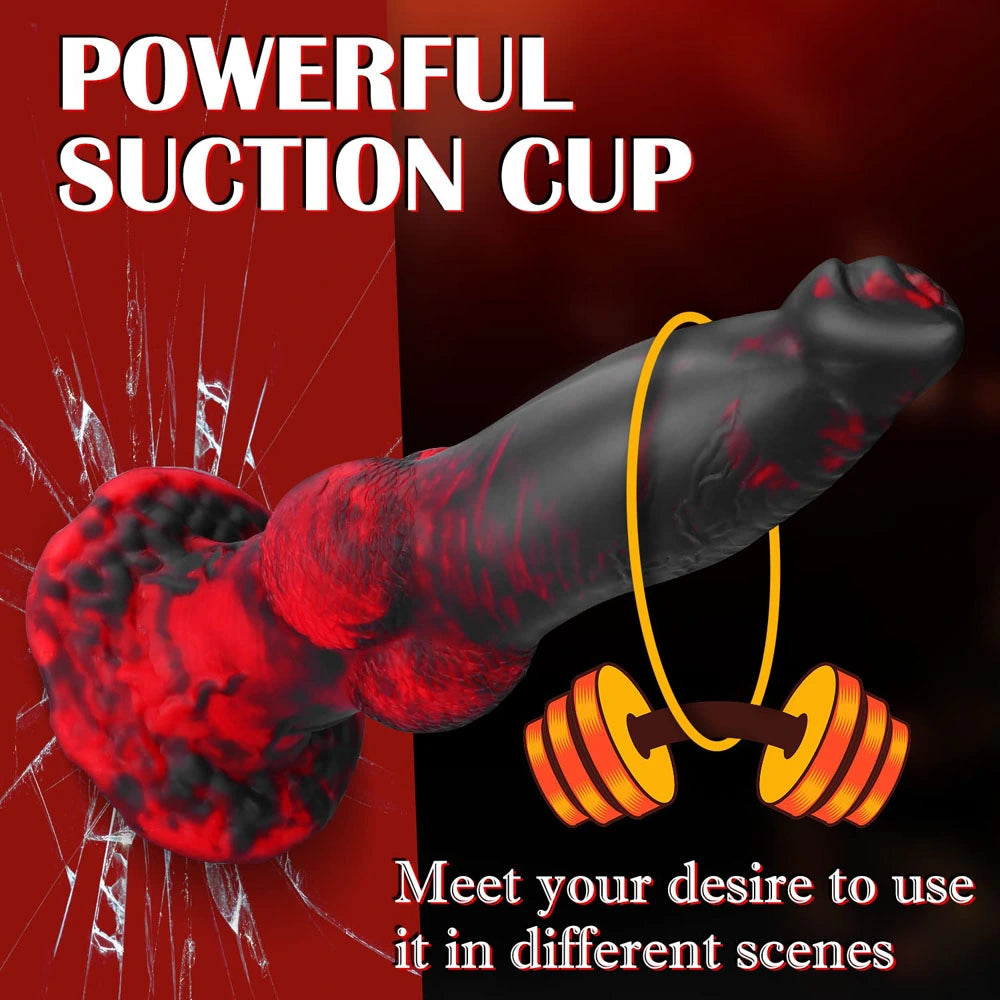 8.7Inch Thrusting Fantasy Dildo With Remote Control