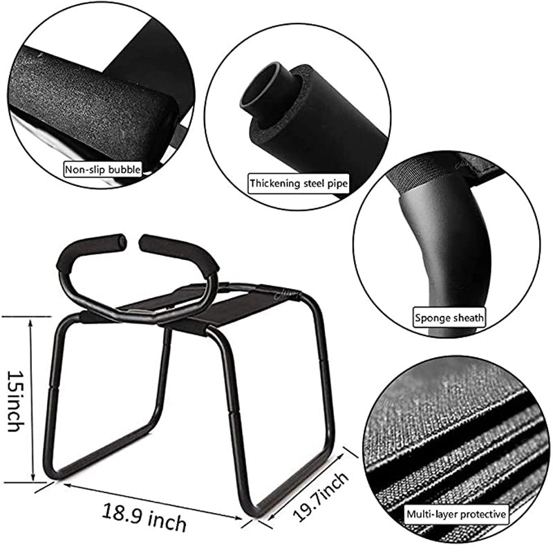 High Strength Stainless Steel Sex Seat With Handle