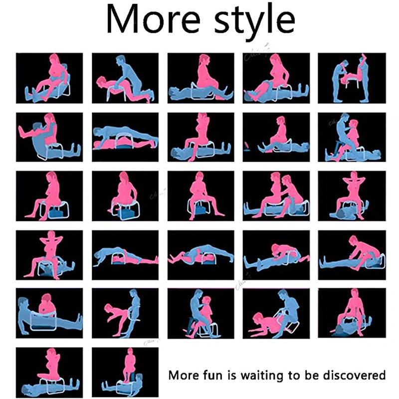 High Strength Stainless Steel Sex Seat With Handle