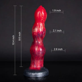 10.4Inch Monster Dildo With Three Big Knots
