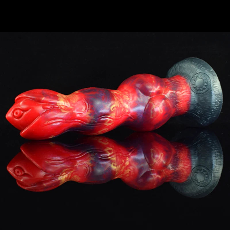 10.4Inch Monster Dildo With Three Big Knots