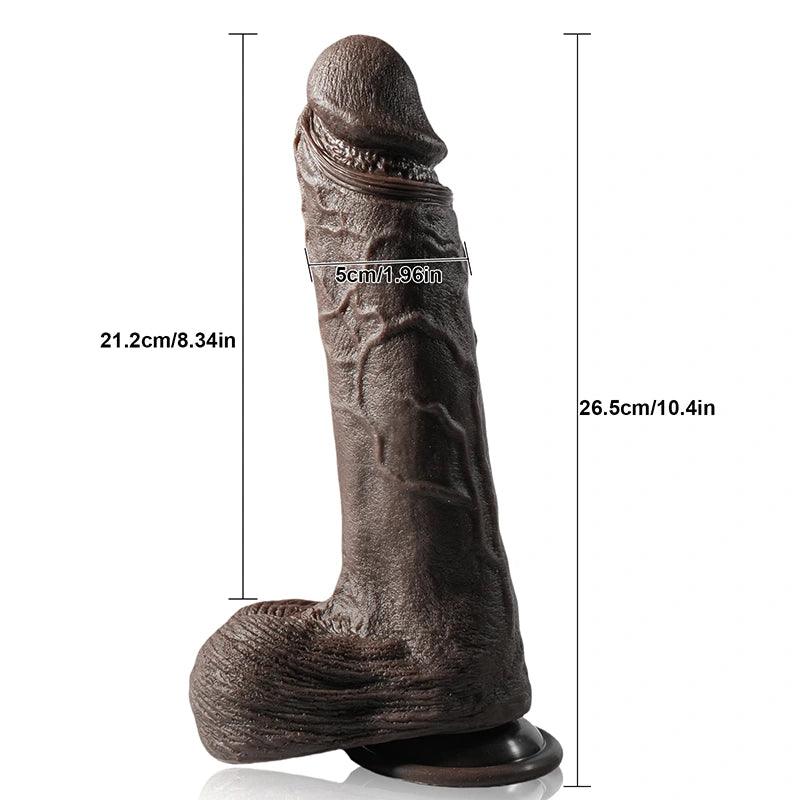 10.4" Ultra Realistic Large Thrusting Dildo