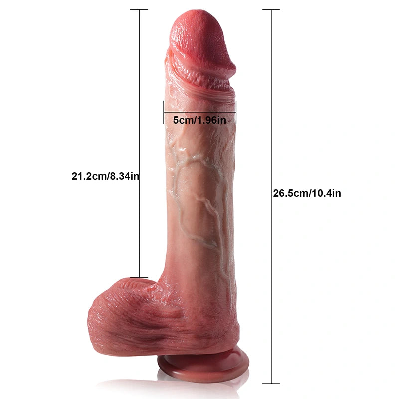10.4" Ultra Realistic Large Thrusting Dildo