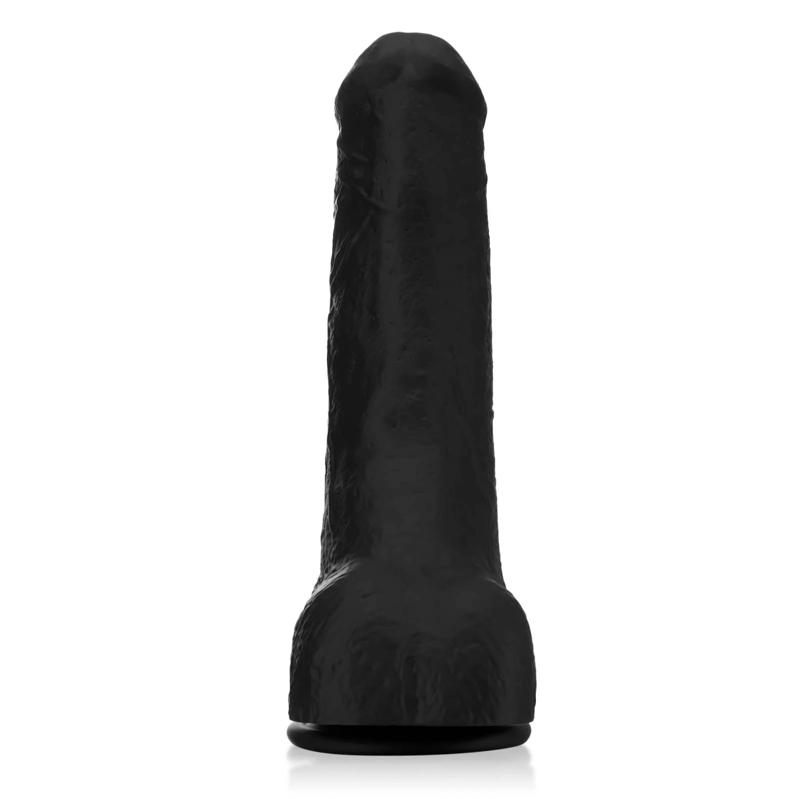 10" Soft Thick Realistic Curved Dildo