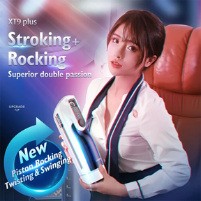 10 Thrusting & Rocking Heating Voice Realistic Male Stroker