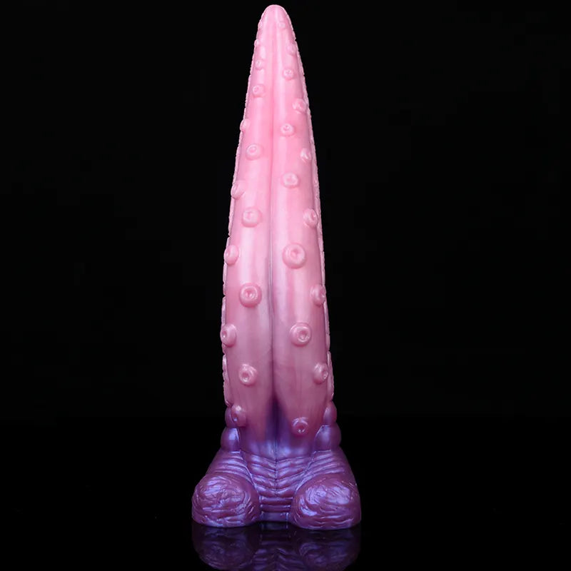 11.02Inch Pink Silicone Tentacle Monster Dildo