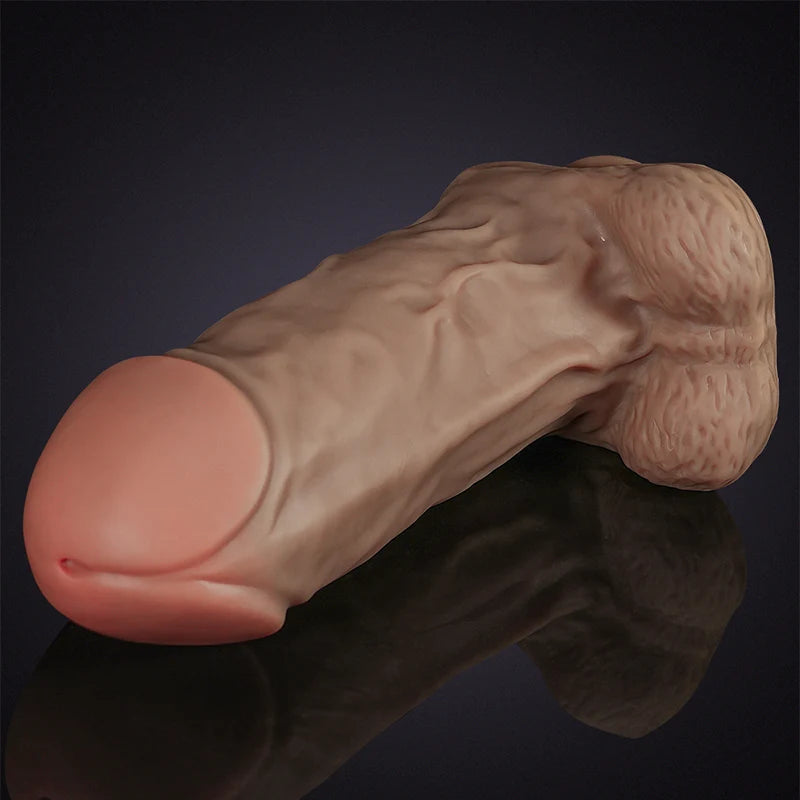 11Inch Ultra Thick Silicone Chubby Big Dildo