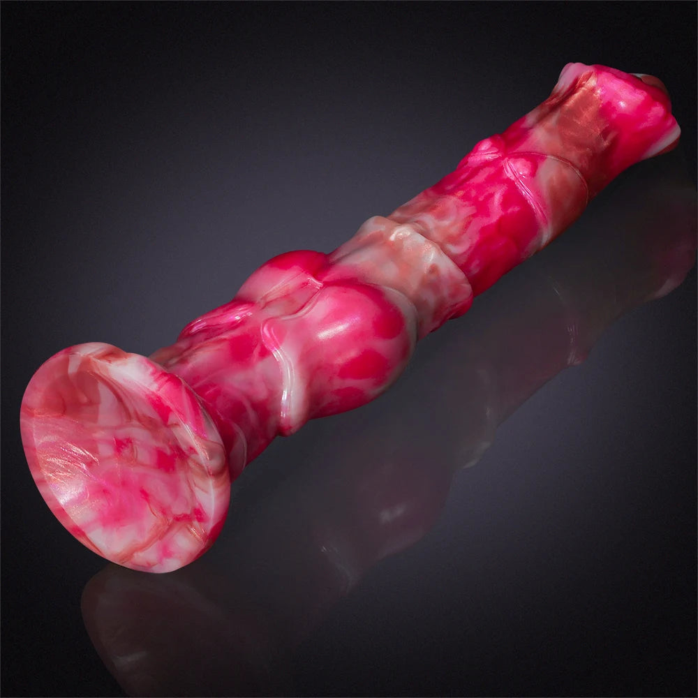 12inch Realistic Big Knot Silicone Horse Dildo