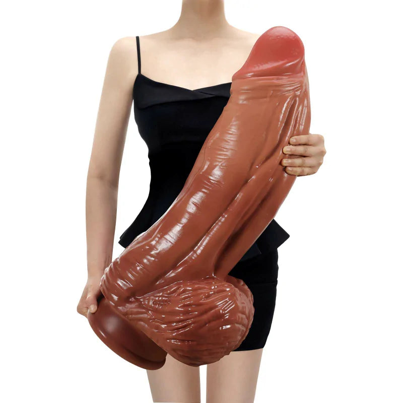 25.6" Super Huge Silicone Dildo - Perfect for the Ultimate Collector