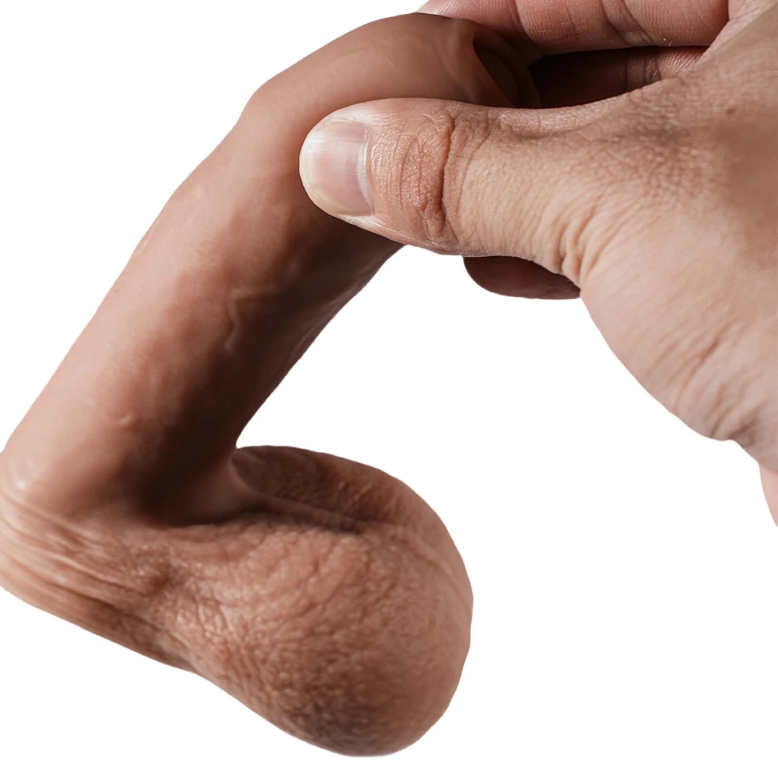 5.3" Soft Silicone Realistic Mini Dildo