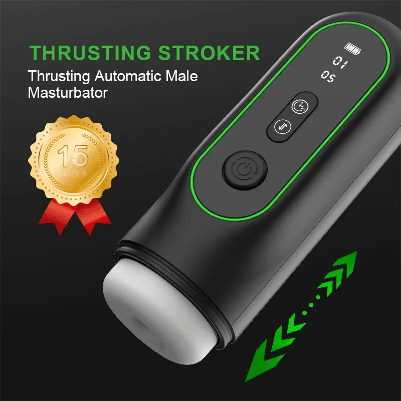 6 In 1 Sucking Thrusting Vibrating Heating Voice Auto Male Masturbator