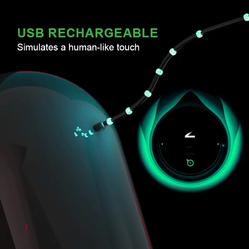 6 In 1 Sucking Thrusting Vibrating Heating Voice Auto Male Masturbator