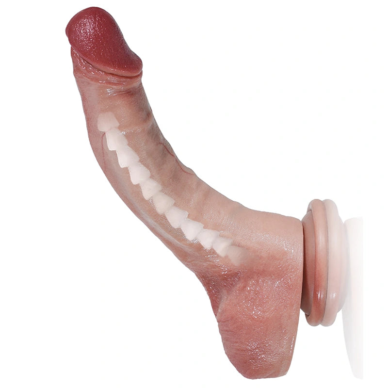 7.9 Handmade Silicone Realistic Dildo with Keel