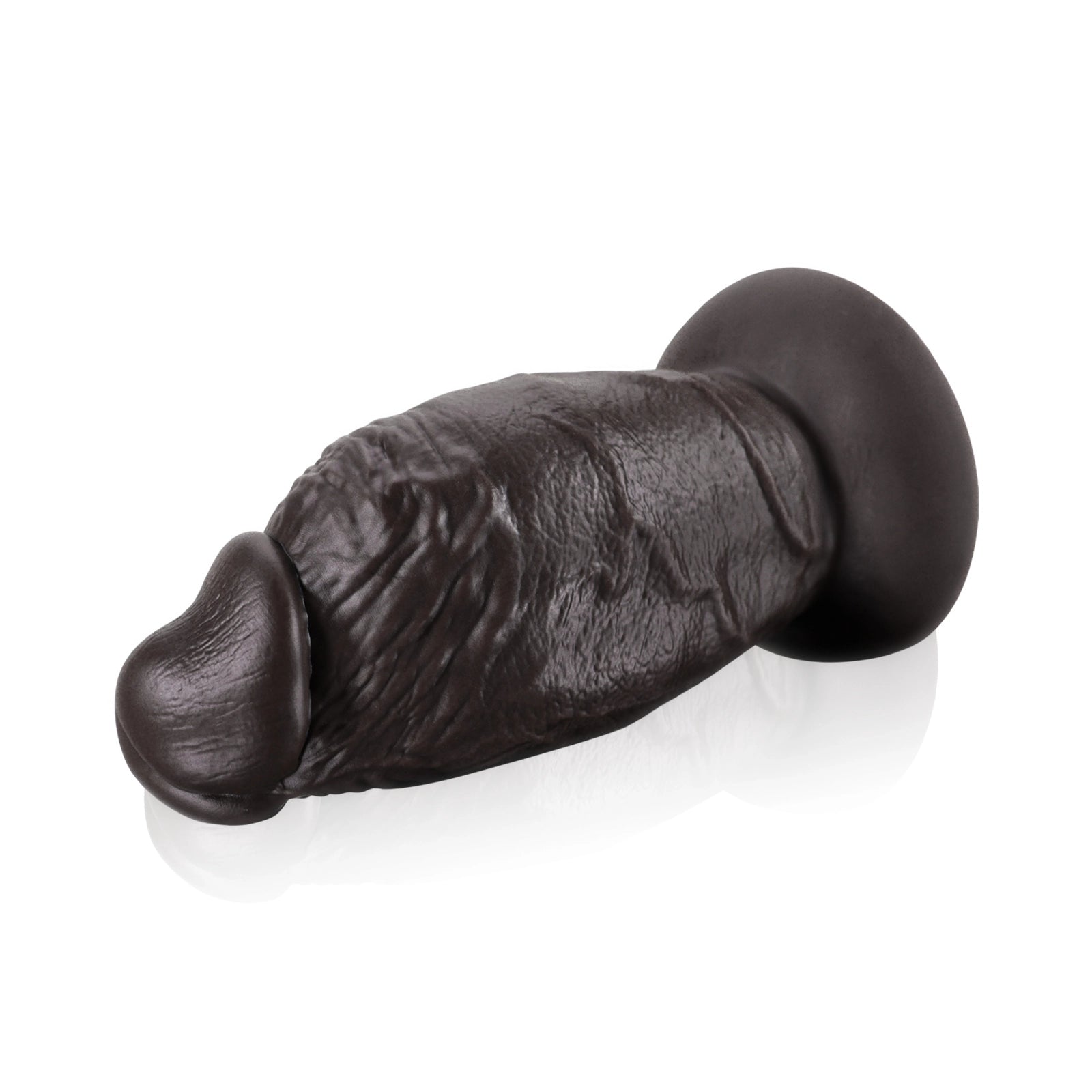 8" Ultra Black Thick Anal Dildo