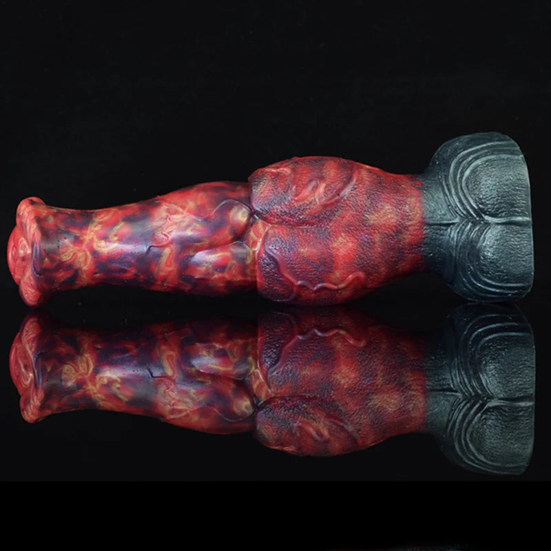 9.2Inch Silicone Dragon Dildo with Realistic Big Knot