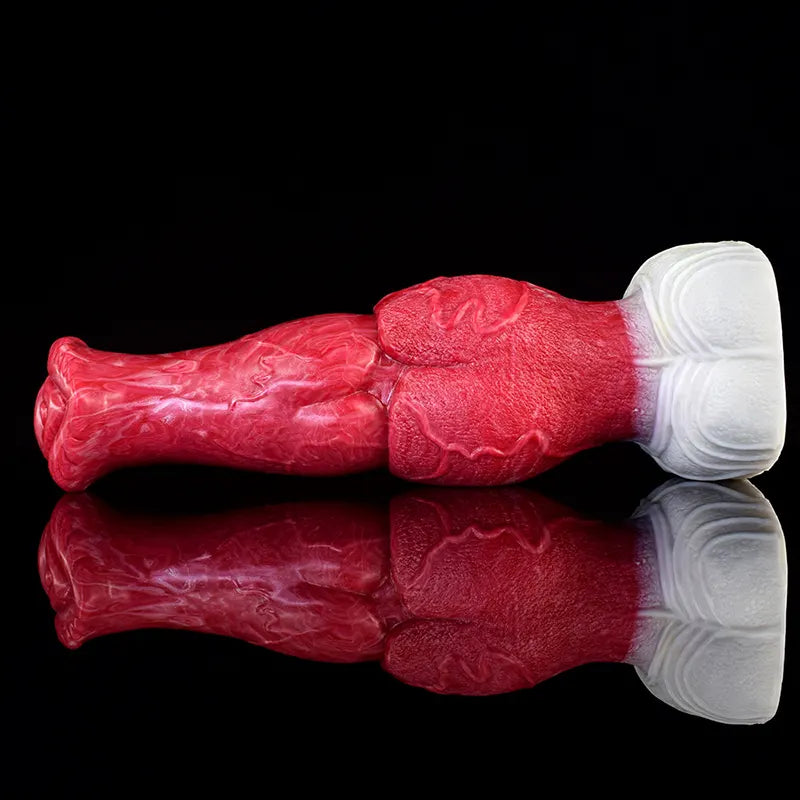9.2Inch Silicone Dragon Dildo with Realistic Big Knot