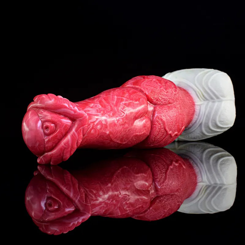 9.2Inch Silicone Dragon Dildo with Realistic Big Knot