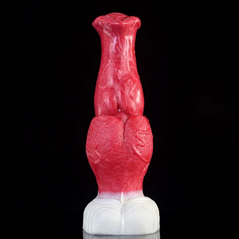 9.2Inch Silicone Dragon Dildo with Realistic Big Knot