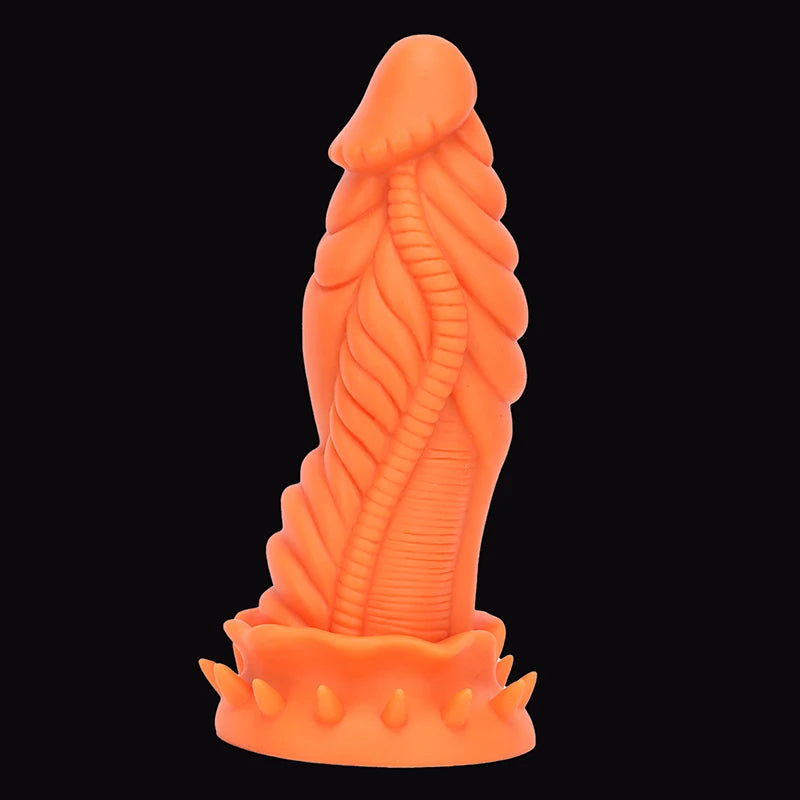 9.84Inch Ultra Chubby Silicone Dragon Dildo