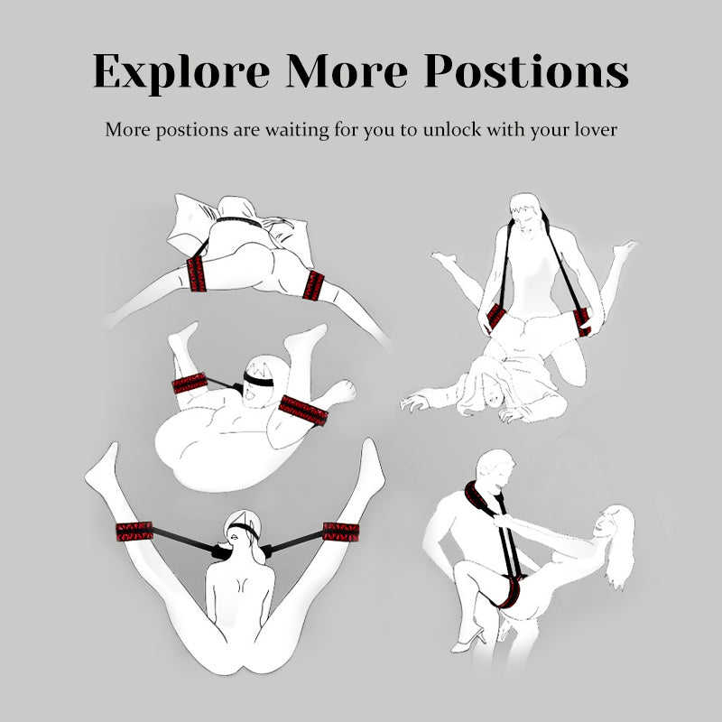 Body Sex Swing With Sex Leather Bondage Strap