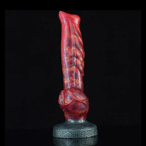 9.4Inch Large Realistic Wolf Dog Knot Dildo