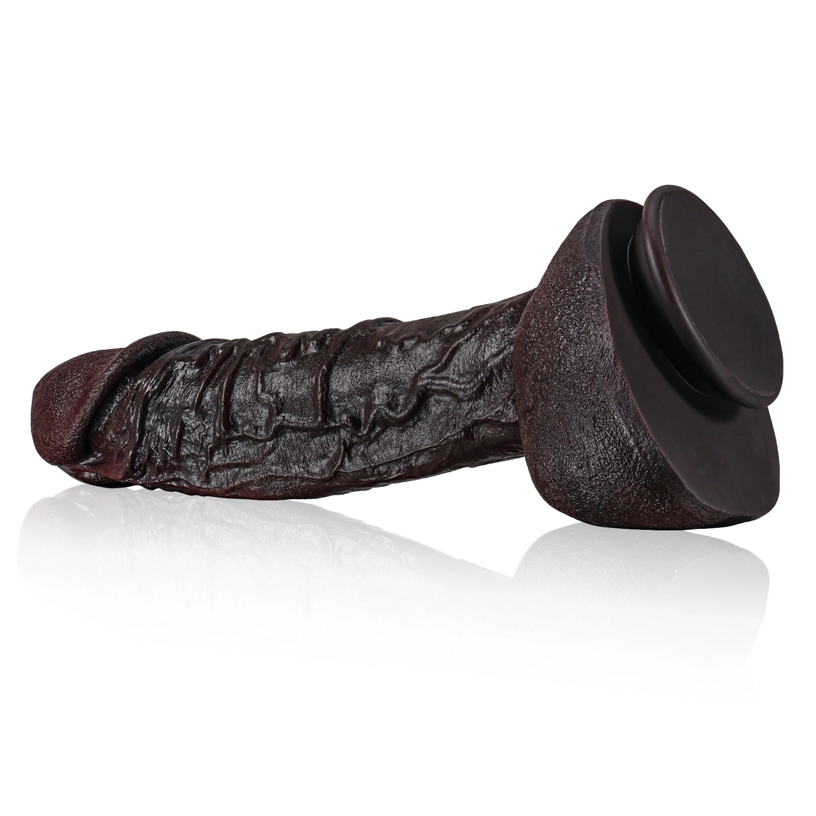 12.4" Giant Black Dildo with Flexible Keel