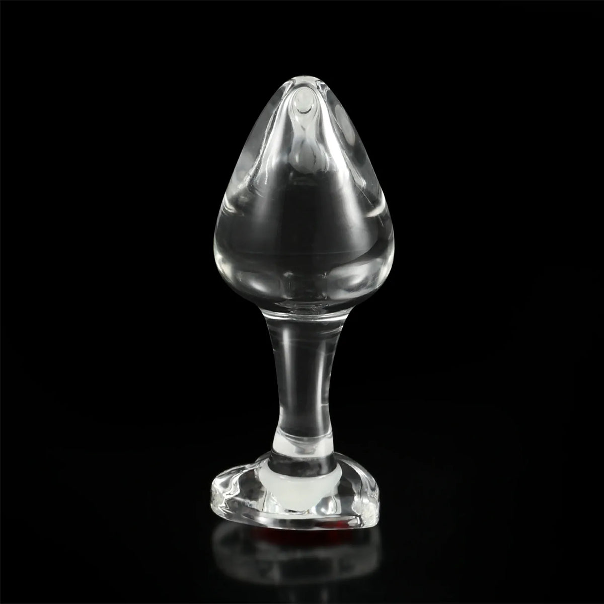 4.2 Inch Transparent Glass Butt Plug | Lovetoyshub US 4.2 Inch Transparent Glass Butt Plug | Lovetoyshub US