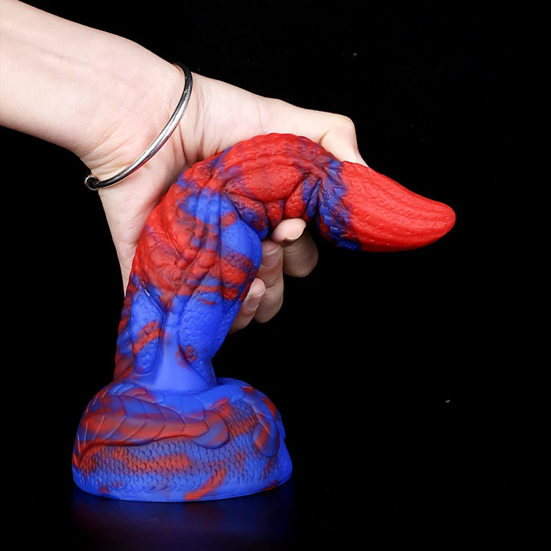 7.87Inch Lifelike Pointed Alien Monster Dildo