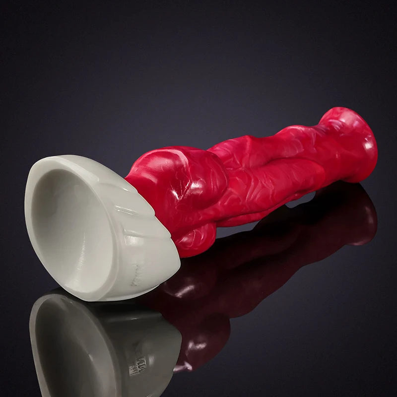 10.62Inch Lifelike Liquid Silicone Big Suction Cup Horse Dildo