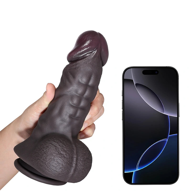 9.3" Realistic Abdominal Muscles Thick Dildo