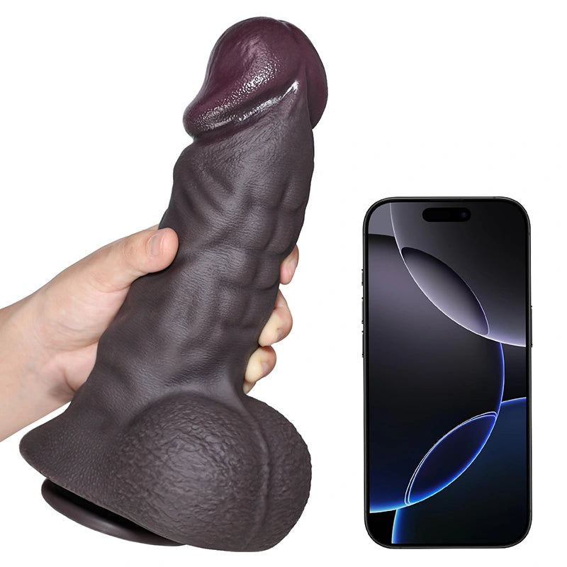 9.3" Realistic Abdominal Muscles Thick Dildo