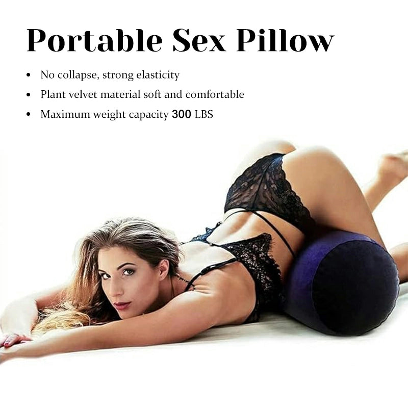 Round Cushion Sex Pillow for Couples' Positioning Support