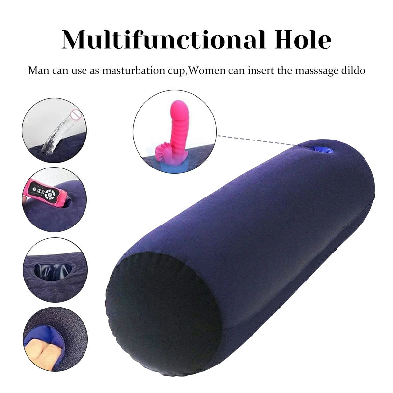 Round Cushion Sex Pillow for Couples' Positioning Support
