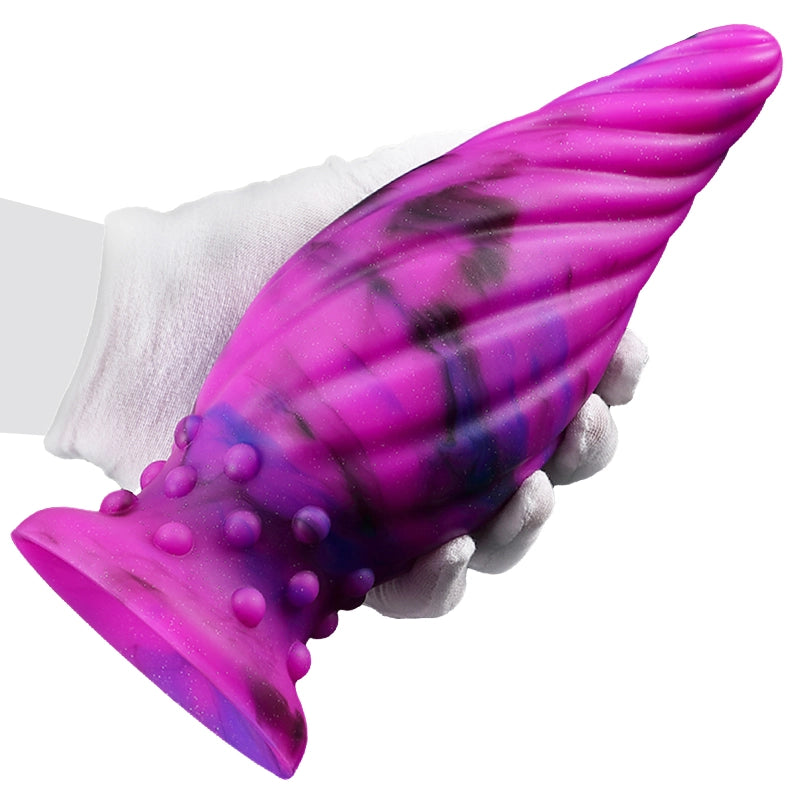 3 Pcs 3 Size Purple Silicone Butt Plug Set