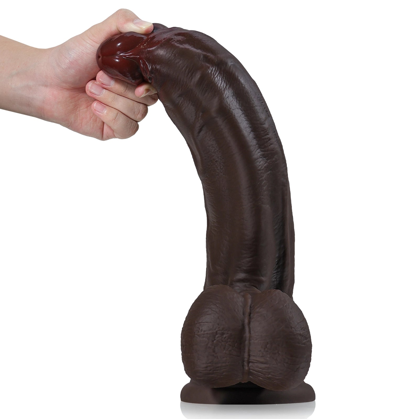 15.55" Ultra Biggest Silicone Realistic BBC Dildo