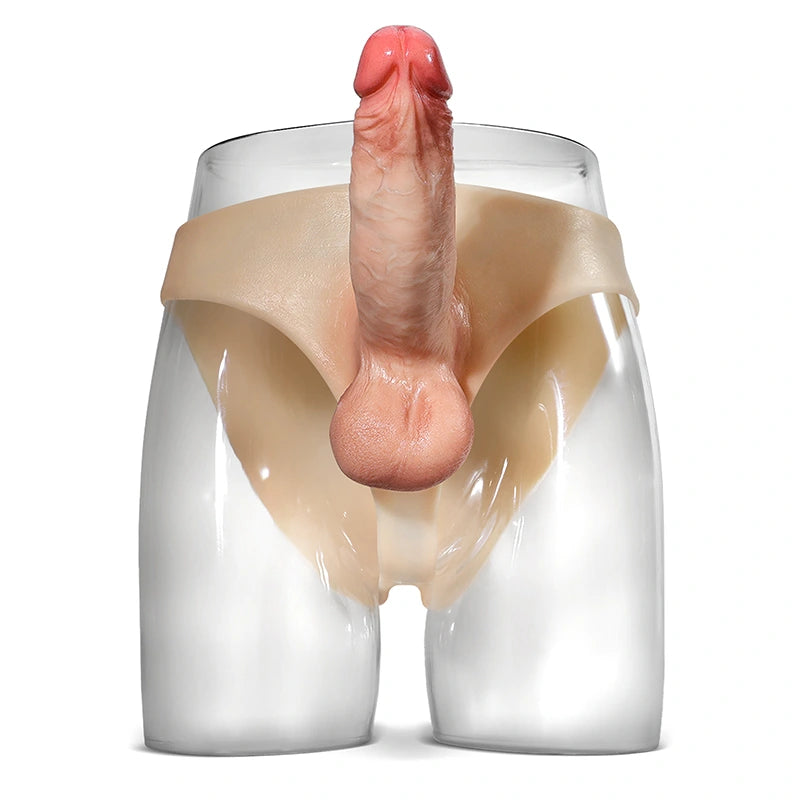 Wearable Dildo Solid Dildo Strap on & Moving Balls