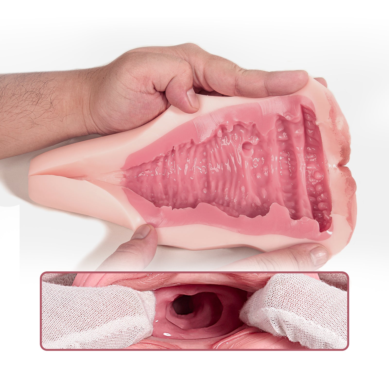 The Dawn : 1.7LB Silicone Realistic Pocket Pussy
