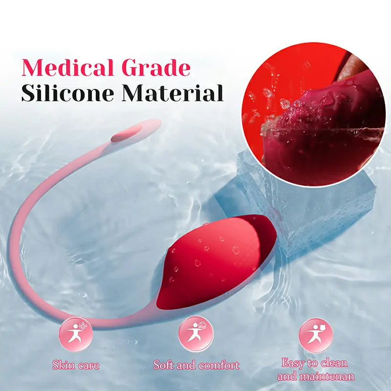 App Controlled Vibrator with 9 Powerful Vibrating Stimulation