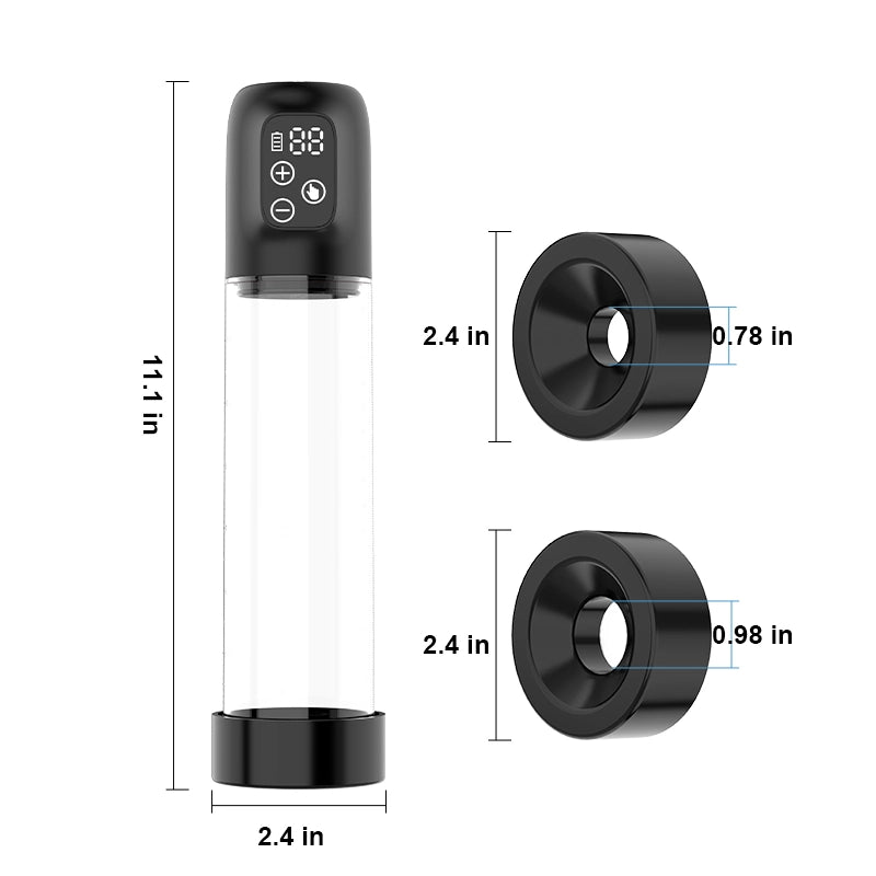 Penis Pump With Customizable Features And Smart Display