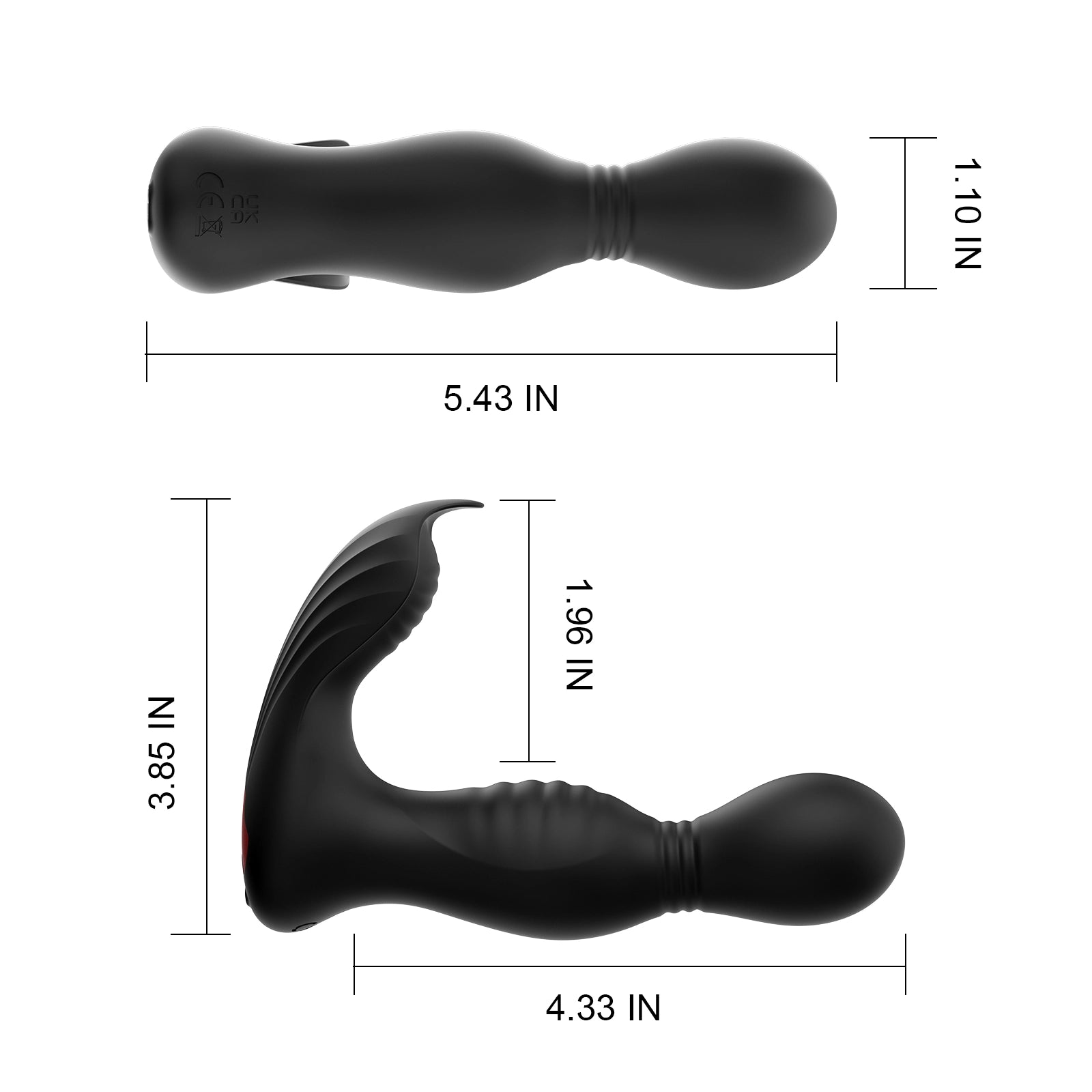 9-Mode Swinging & Licking Prostate Massager with App & Remote Control