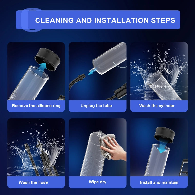 Simple to Operate & Clean Manual Penis Pump