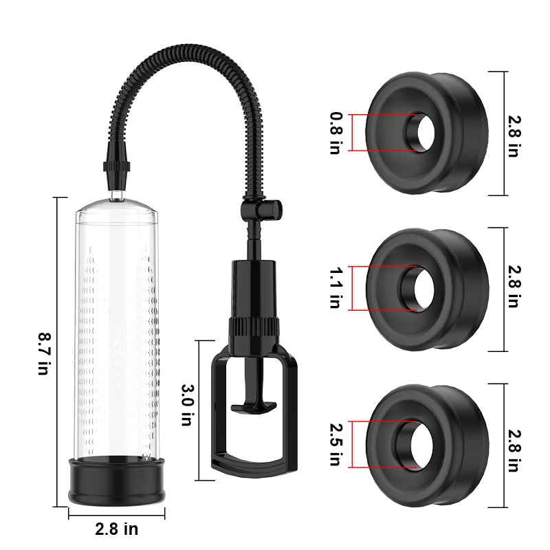 Simple to Operate & Clean Manual Penis Pump