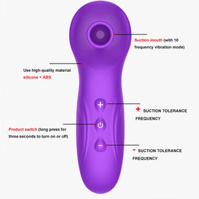 10 Powerful Suction Modes Clitoral Vibrator