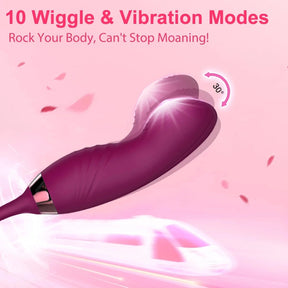 10 Vibration & 10 Suction Modes Powerful Rose Vibrator