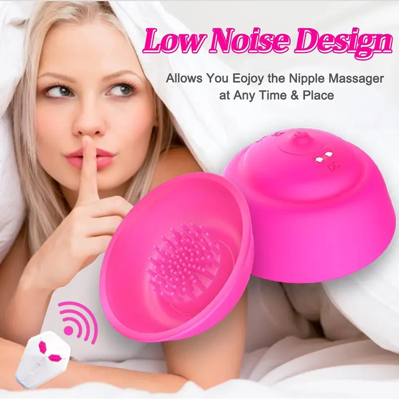 12 Vibration Modes Wireless Nipple Suction Toys