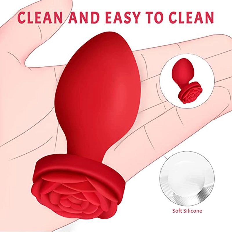 3 PC Silicone Anal Training Kit with High-End Stimulator