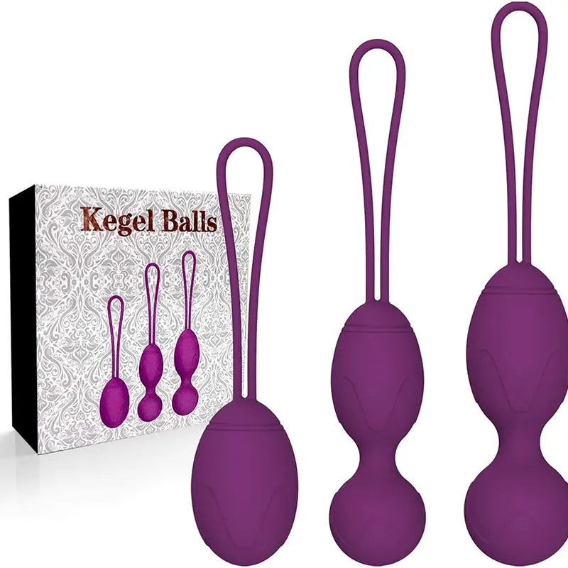 3Pcs Female Silicone Kegel Ball For Tightening